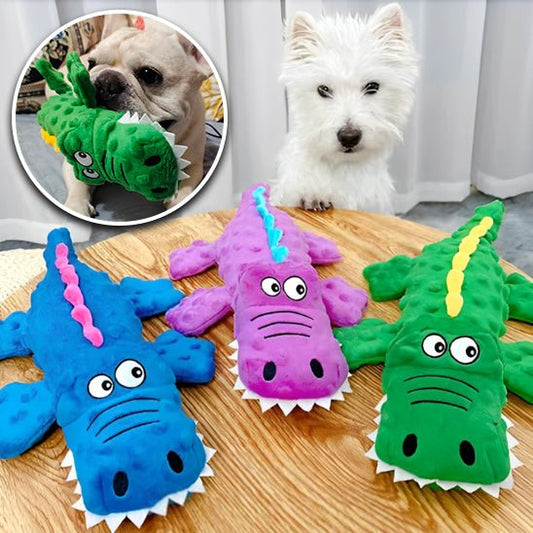 Peluche chien en Forme de Crocodile - L'univers des chiens