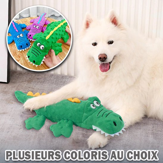 Peluche chien en Forme de Crocodile - L'univers des chiens